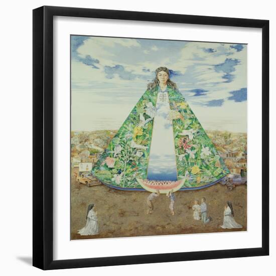 The Virgin of the Huasteca, 1988-James Reeve-Framed Giclee Print