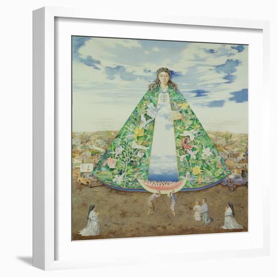 The Virgin of the Huasteca, 1988-James Reeve-Framed Giclee Print