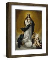 The Virgin of the Immaculate Conception, c.1660-Bartolome Esteban Murillo-Framed Giclee Print