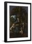 The Virgin of the Rocks, Between 1492 and 1508-Leonardo da Vinci-Framed Giclee Print