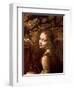 The Virgin of the Rocks (The Virgin with the Infant St. John Adoring the Infant Christ)-Leonardo da Vinci-Framed Premium Giclee Print