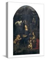 The Virgin of the Rocks-Leonardo da Vinci-Stretched Canvas