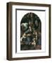 The Virgin of the Rocks-Leonardo da Vinci-Framed Premium Giclee Print