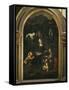 The Virgin of the Rocks-Leonardo da Vinci-Framed Stretched Canvas