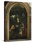 The Virgin of the Rocks-Leonardo da Vinci-Stretched Canvas