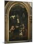 The Virgin of the Rocks-Leonardo da Vinci-Mounted Giclee Print