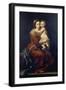 The Virgin of the Rosary, C. 1650-55-Bartolomé Estéban Murillo-Framed Giclee Print