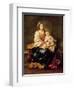 The Virgin of the Rosary-Bartolome Esteban Murillo-Framed Giclee Print