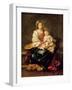 The Virgin of the Rosary-Bartolome Esteban Murillo-Framed Giclee Print