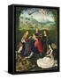 The Virgin of the Rose Garden, 1475-80 (Oil on Panel)-Master of the St. Lucy legend-Framed Stretched Canvas