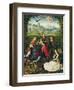 The Virgin of the Rose Garden, 1475-80 (Oil on Panel)-Master of the St. Lucy legend-Framed Premium Giclee Print