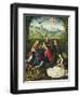 The Virgin of the Rose Garden, 1475-80 (Oil on Panel)-Master of the St. Lucy legend-Framed Premium Giclee Print