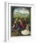 The Virgin of the Rose Garden, 1475-80 (Oil on Panel)-Master of the St. Lucy legend-Framed Premium Giclee Print