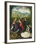 The Virgin of the Rose Garden, 1475-80 (Oil on Panel)-Master of the St. Lucy legend-Framed Giclee Print