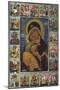 The Virgin of Vladimir, 16th Century-null-Mounted Giclee Print