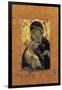 The Virgin of Vladimir, Byzantine Icon, Early 12th Century-null-Framed Giclee Print