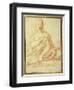 The Virgin Playing with the Child on Her Lap-Parmigianino-Framed Giclee Print