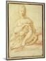 The Virgin Playing with the Child on Her Lap-Parmigianino-Mounted Giclee Print