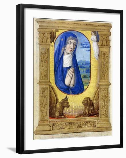 The Virgin Praying, C.1500-null-Framed Giclee Print