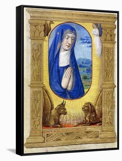 The Virgin Praying, C.1500-null-Framed Stretched Canvas