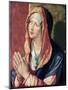 The Virgin Praying-Albrecht Dürer-Mounted Giclee Print