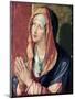 The Virgin Praying-Albrecht Dürer-Mounted Giclee Print