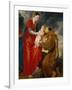 The Virgin Presents the Infant Jesus to Saint Francis, 1618-Peter Paul Rubens-Framed Giclee Print