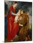 The Virgin Presents the Infant Jesus to Saint Francis, 1618-Peter Paul Rubens-Mounted Giclee Print