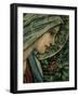 The Virgin's Face, Detail from the Adoration of the Magi, William Morris and Co. Merton Abbey-Burne-Jones & Morris-Framed Giclee Print