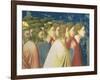 The Virgin's Suitors Praying before the Rods in the Temple, C.1305 (Detail)-Giotto di Bondone-Framed Giclee Print