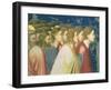 The Virgin's Suitors Praying before the Rods in the Temple, C.1305 (Detail)-Giotto di Bondone-Framed Giclee Print