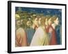 The Virgin's Suitors Praying before the Rods in the Temple, C.1305 (Detail)-Giotto di Bondone-Framed Giclee Print