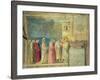 The Virgin's Wedding Procession, c.1305 (Post Restoration)-Giotto di Bondone-Framed Giclee Print