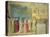 The Virgin's Wedding Procession, c.1305 (Post Restoration)-Giotto di Bondone-Stretched Canvas