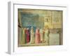 The Virgin's Wedding Procession, c.1305 (Post Restoration)-Giotto di Bondone-Framed Giclee Print