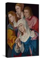 The Virgin, Saint John, Saint Mary Magdalene and a Holy Woman, C.1535-Bartholomaeus Bruyn-Stretched Canvas