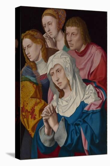 The Virgin, Saint John, Saint Mary Magdalene and a Holy Woman, C.1535-Bartholomaeus Bruyn-Stretched Canvas