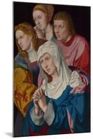 The Virgin, Saint John, Saint Mary Magdalene and a Holy Woman, C.1535-Bartholomaeus Bruyn-Mounted Giclee Print