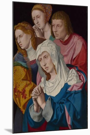 The Virgin, Saint John, Saint Mary Magdalene and a Holy Woman, C.1535-Bartholomaeus Bruyn-Mounted Giclee Print