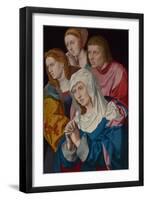 The Virgin, Saint John, Saint Mary Magdalene and a Holy Woman, C.1535-Bartholomaeus Bruyn-Framed Giclee Print
