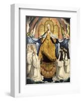 The Virgin Sheltering the Order of Citeaux-Jean The Elder Bellegambe-Framed Giclee Print