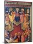 The Virgin Surrounded by Twelve Apostles or Pentecost-Paolo Veneziano-Mounted Giclee Print