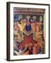 The Virgin Surrounded by Twelve Apostles or Pentecost-Paolo Veneziano-Framed Giclee Print