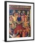 The Virgin Surrounded by Twelve Apostles or Pentecost-Paolo Veneziano-Framed Giclee Print