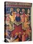 The Virgin Surrounded by Twelve Apostles or Pentecost-Paolo Veneziano-Stretched Canvas