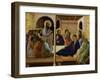 The Virgin Taking Leave of the Apostles-Duccio Di buoninsegna-Framed Giclee Print