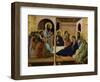 The Virgin Taking Leave of the Apostles-Duccio Di buoninsegna-Framed Giclee Print