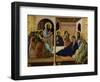 The Virgin Taking Leave of the Apostles-Duccio Di buoninsegna-Framed Giclee Print