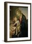 The Virgin Teaching the Infant Jesus to Read-Sandro Botticelli-Framed Giclee Print