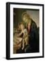 The Virgin Teaching the Infant Jesus to Read-Sandro Botticelli-Framed Giclee Print